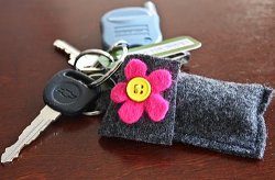 Chapstick Holder Keyfob