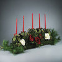 Christmas Roses Centerpiece