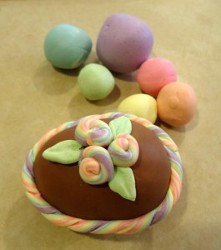 Polymer Clay Easter Box