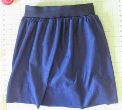 Elastic Waistband Dress