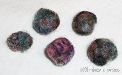 Recycled Wool Sweater Beads