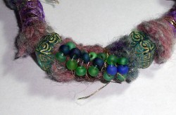 Recycled Wool Sweater Beads