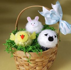 Fuzzy Easter Friends