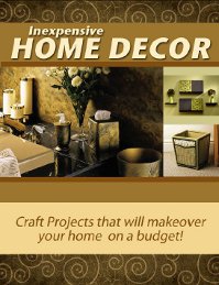 "Inexpensive Home Decor" eBook
