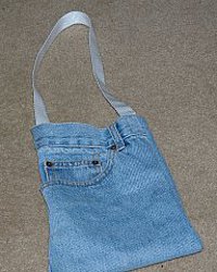 Denim Pocket Purse