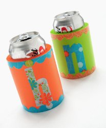 Monogrammed Can Koozies