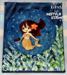 Little Mermaid Canvas Tutorial