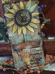 Autumn Mixed Media Canvas