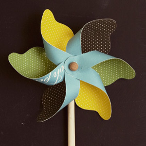 Polka Dot Paradise Pinwheels