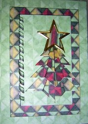 Pop Up Christmas Tree Card