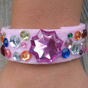 Pretty Recycled Princess Bracelet