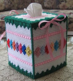 Shells and Ribbon Tissue Box