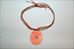 Copper Paper Necklace