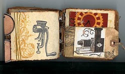 Steampunk Paperclay Book