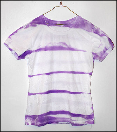 Striped Tie-Dye T-Shirt