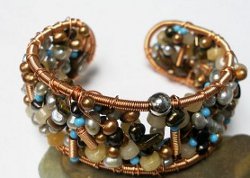 Super Stylish Beaded Soup Bangle