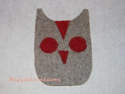 Recycled Wool Owl