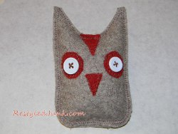 Recycled Wool Owl
