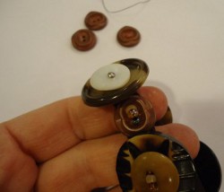 Vintage Button Bracelet