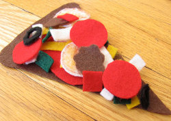 Felt Pizza Pieces