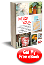 Make It Yours: How to Spray Paint Furniture, Home Decor Projects, Holiday Crafts and More with Krylon Spray Paint