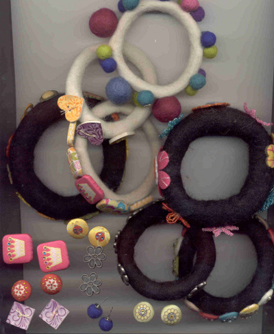 Felt Bracelets Gone Wild