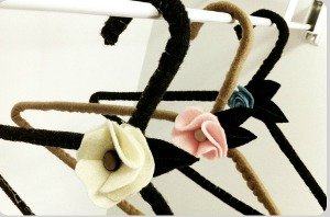Felt Covered Wire Hangers