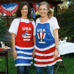 Fourth of July Apron