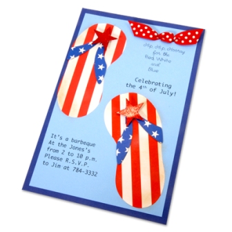 4th of July Cookout Invites