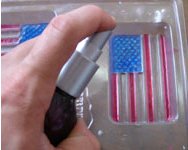 July 4th Flag Soap