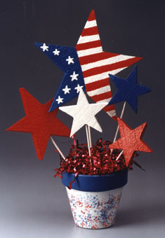 Patriotic Bouquet Decoration