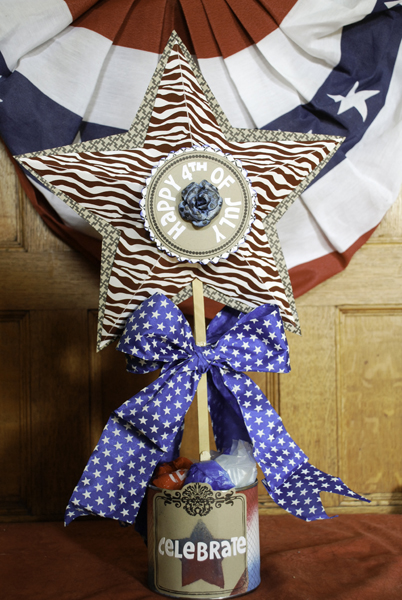 Fourth of July Centerpieces Side 1