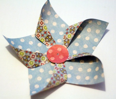 Star Pinwheel Step 2