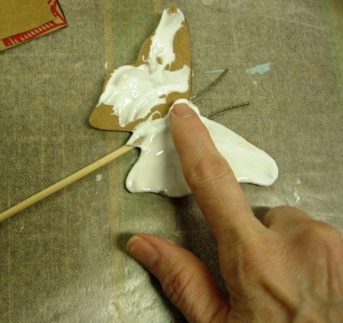 Applying Glue to Butterfly