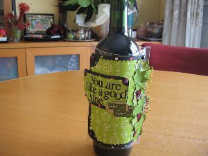 Better with Age Wine Bottle Cozy