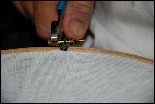 Tighten Embroidery Hoop