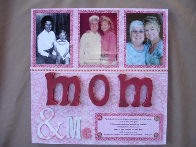 Mom and Me Wall Plaque