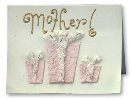 Beaded Card for Mom