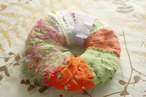 Fabric Scrap Pom Pop