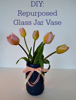 Effortless Glass Jar Vase