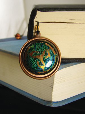 Oriental Swans Bookmark