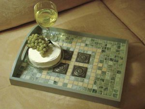 Mosaic Breakfast Tray