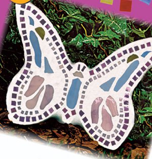 Mosaic Butterfly Stepping Stone