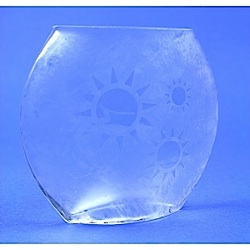 Sunny Vase Glass Etching Project