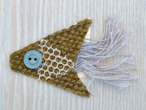 fish brooch