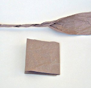 Romantic Paper Bag Brooch