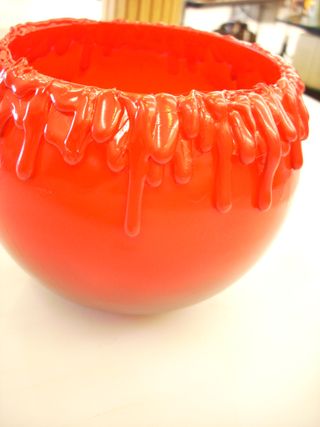 Painted Bloody Bowl 1