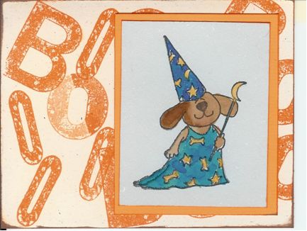 Halloween Boo Card