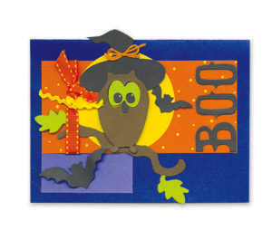 Boo Owl Halloween Card