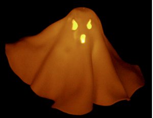 glowing ghost